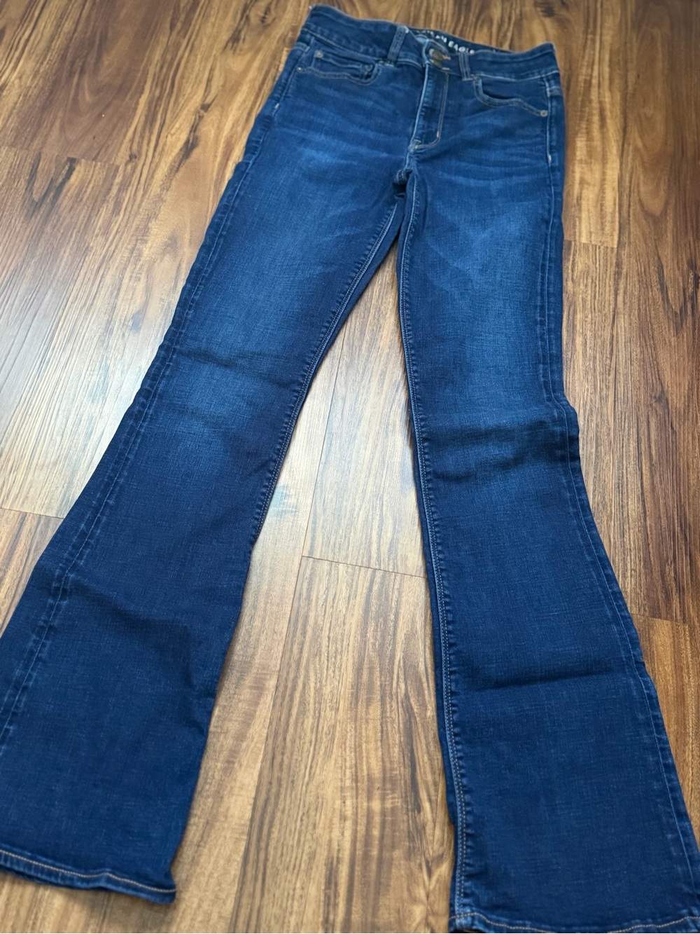 American Eagle Outfitters Dark Blue Boot Cut Jeans